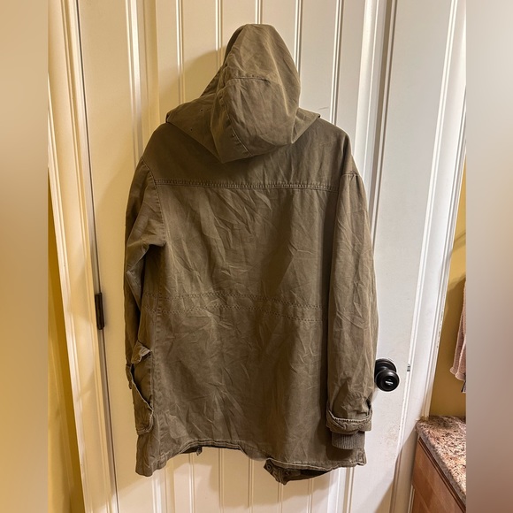 Trafaluc Zara Military Coat - Ladies Small - Picture 2 of 3